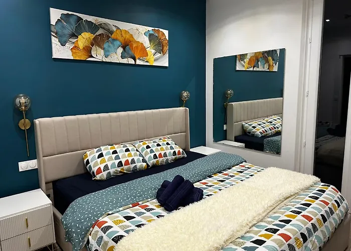 Chic Renovated 2 Bedroom Entire Apartment Or Only Private Rooms In Liberation In Nice With Garage On Demand, Ac, Wi-Fi And Tram Access