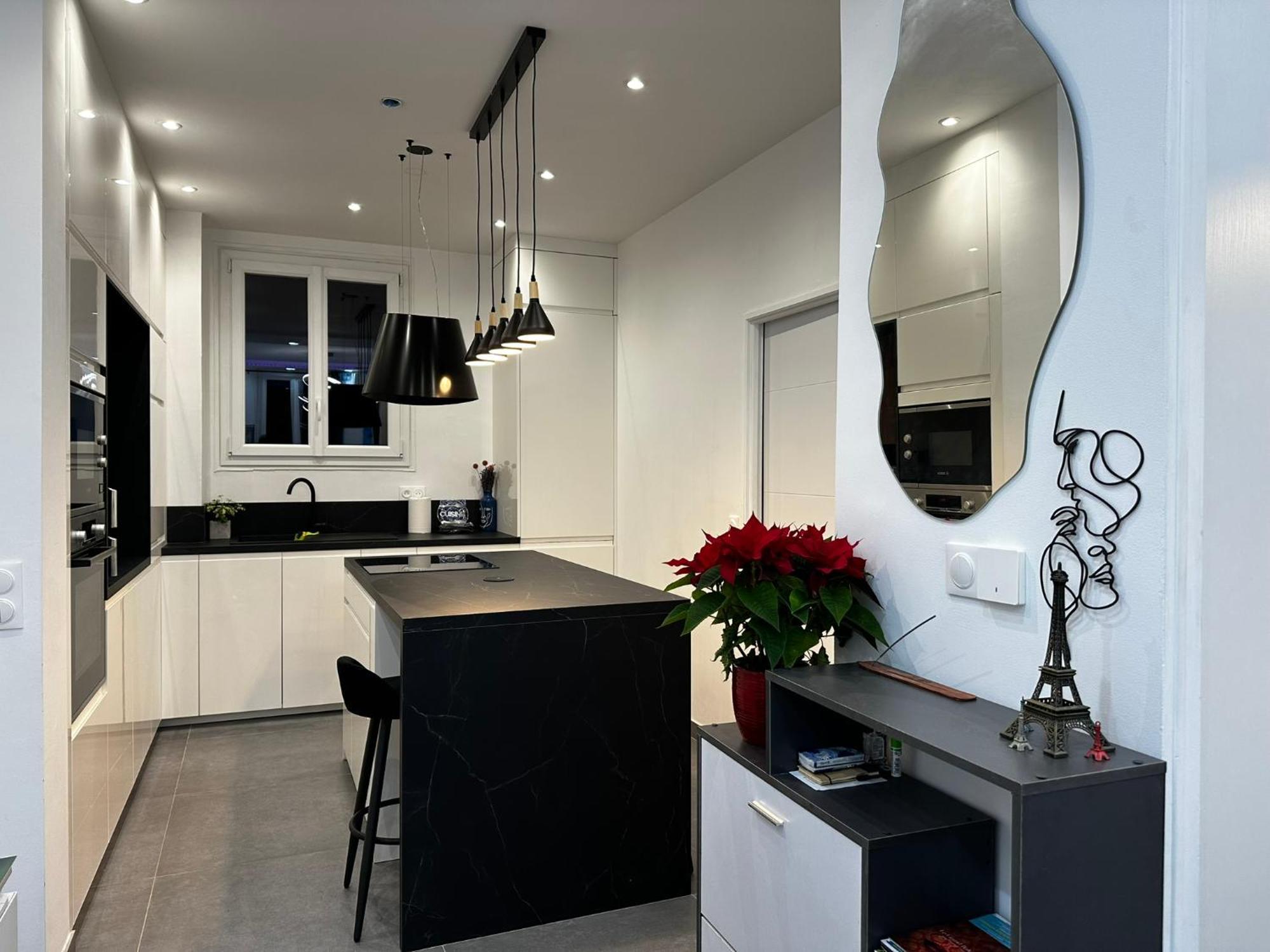 Chic Renovated 2 Bedroom Entire Or Only Private In Liberation In With Garage On Demand, Ac, Wi-fi And Tram Access Nice